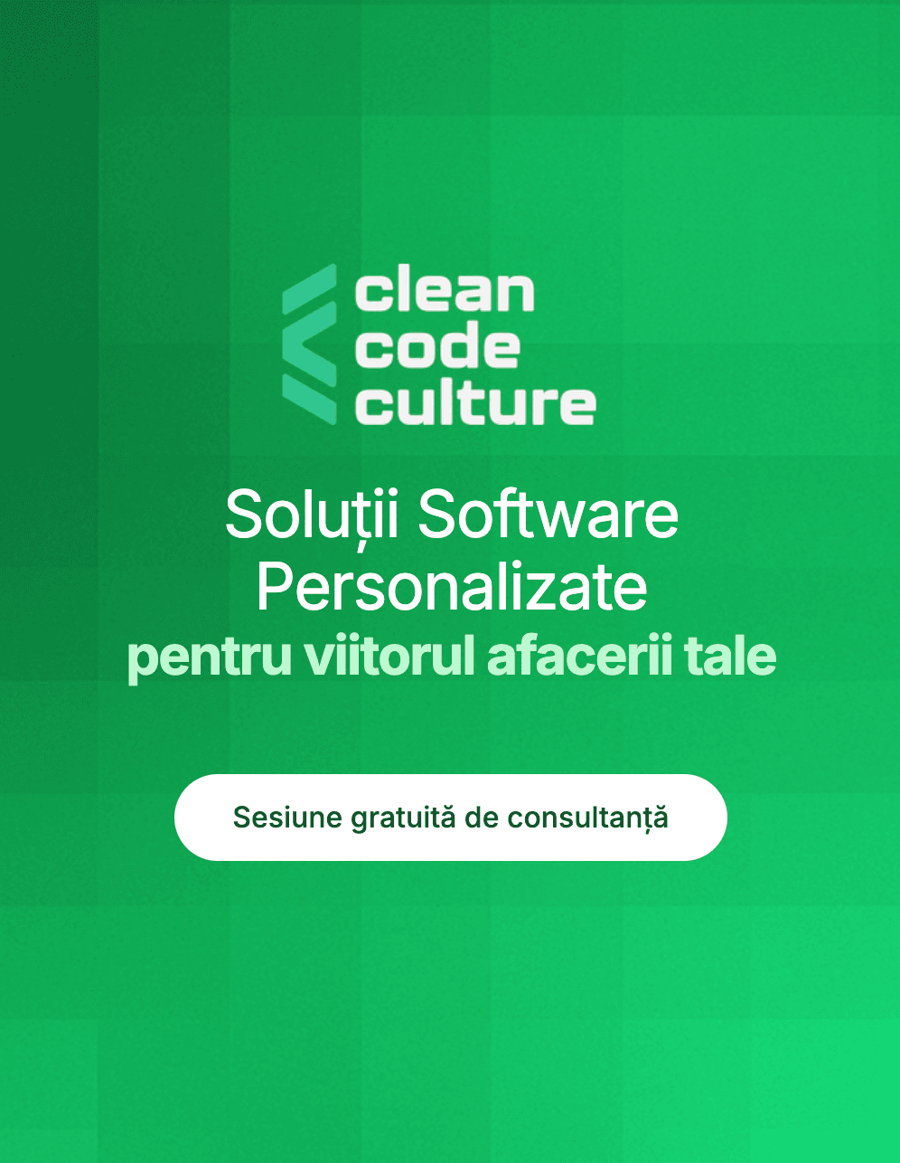 Clean Code Culture - Soluții Software Personalizate